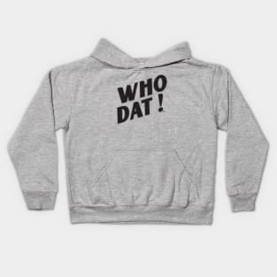 Retro Who Dat 1983 Kids Hoodie